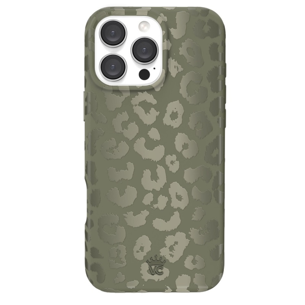 Velvet Caviar Olive Leopard iPhone 13 Pro Case